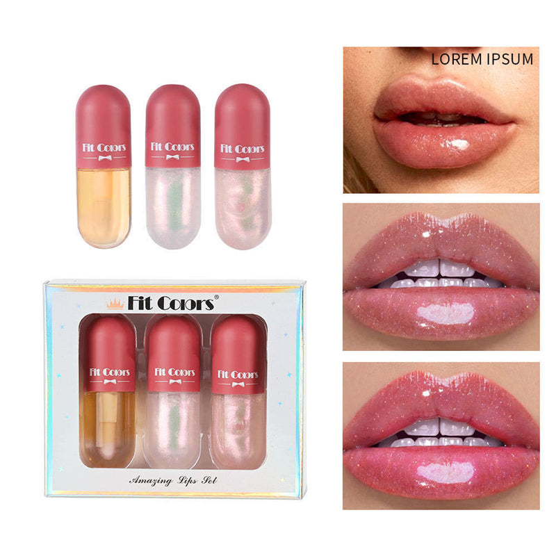Day Night Instant Volume Lip Plumper Oil Clear Lasting Nourishing Repairing Reduce Lip Fine Line Care Lip Beauty Cosmetics