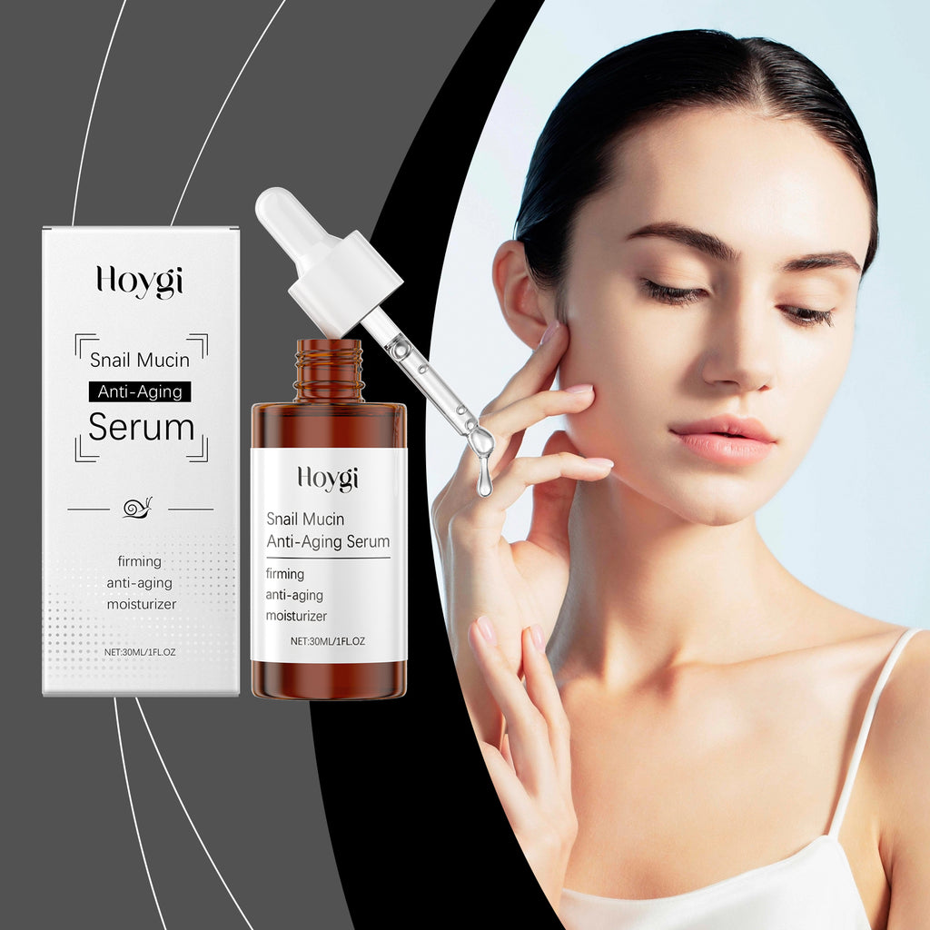 Hoygi Snail Face Serum, Hydrates, Nourishes, Nourishes, Smoothes And Firming Daily Skin Care Serum